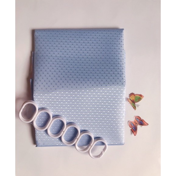 Rèm Phòng Tắm - Rèm Nhà Tắm Chống Thấm Nước Cao Cấp Gọn Nhẹ