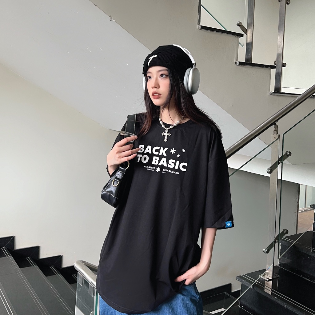 Áo Thun Local Brand Unisex Karants Back To Basic - KR02