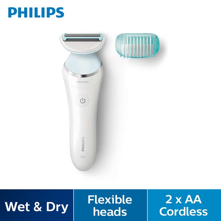 Sản Phẩm Máy làm sạch lông, dùng khô và ướt. Thương hiệu Philips BRL130/00 - [CHÍNH HÃNG - BẢO HÀNH 2 NĂM]