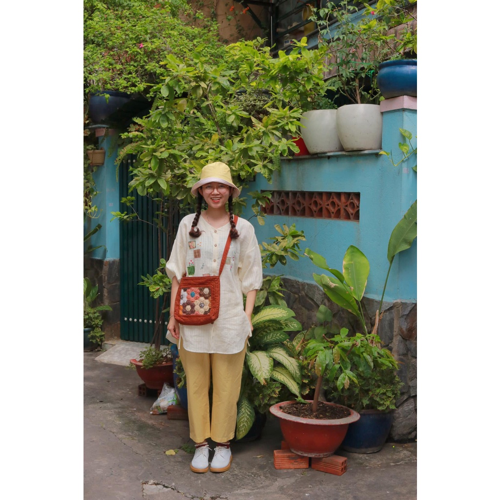 Quần vải thô kiện