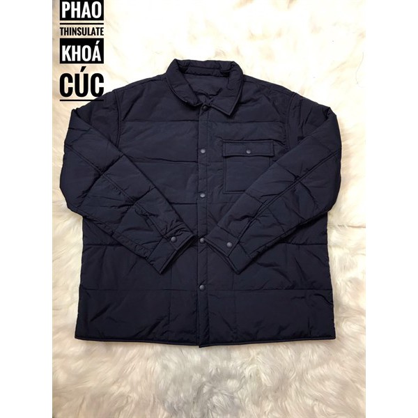 Áo Phao Thinsulate khoá cúc