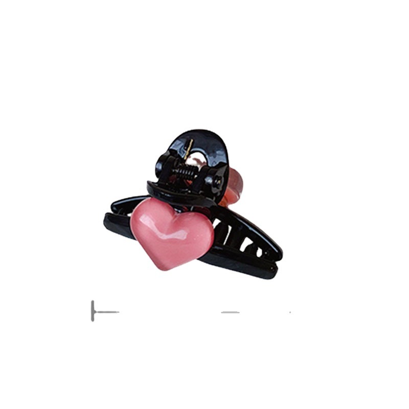 Kẹp Tóc Hình Trái Tim Dễ Thương Phong Cách Hàn Quốc