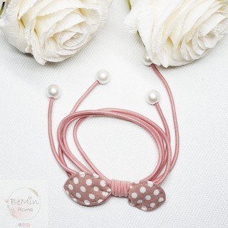 (ẢNH THẬT) Cột tóc nơ handmade Hàn Quốc Bemin