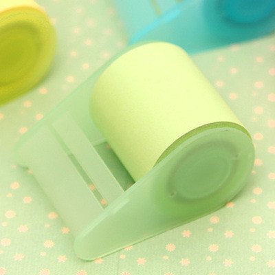 Giấy Note Cuộn Kèm Đồ Kéo Giấy Dính Siêu Chắc Cuộn Giấy Ghi Chú Kéo Nhiều Màu Sắc Tiện Lợi