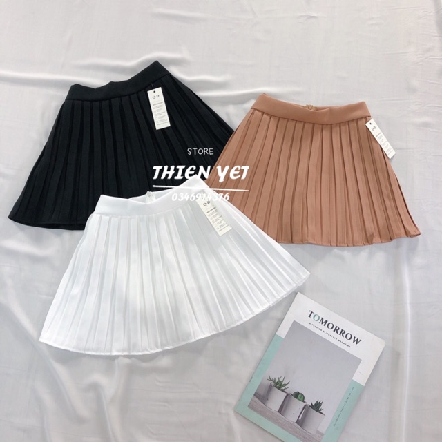 Chân váy XẾP LY HÌNH THẬT + Video | BigBuy360 - bigbuy360.vn