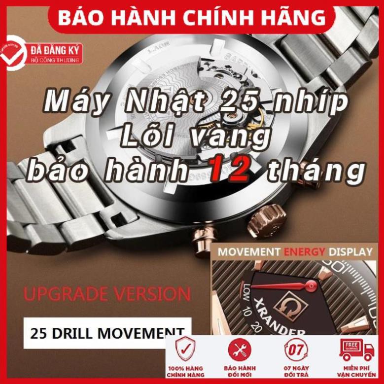 Đồng Hồ Nam XRANDER PICHAI Dây Demi Sang Trọng, Chống Nước Tốt