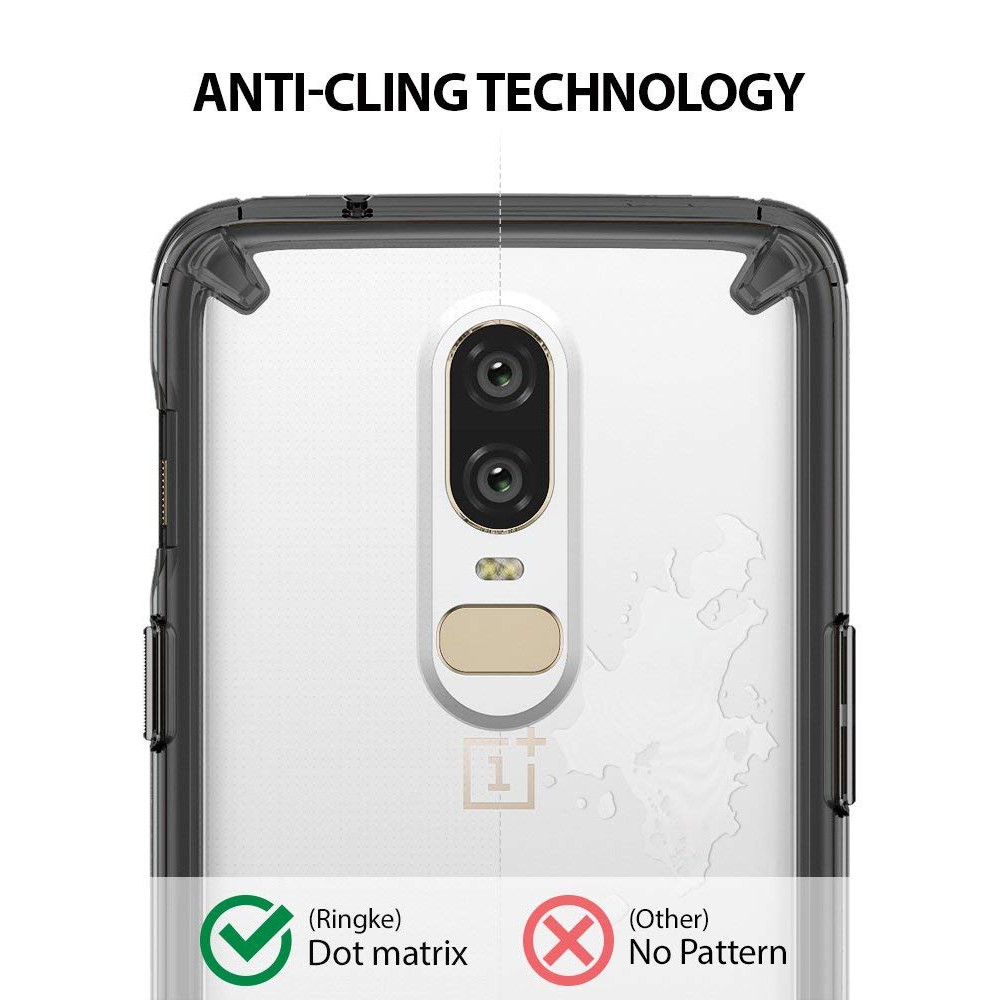 Ốp lưng OnePlus 6 Ringke Fusion - Hàng nhập khẩu