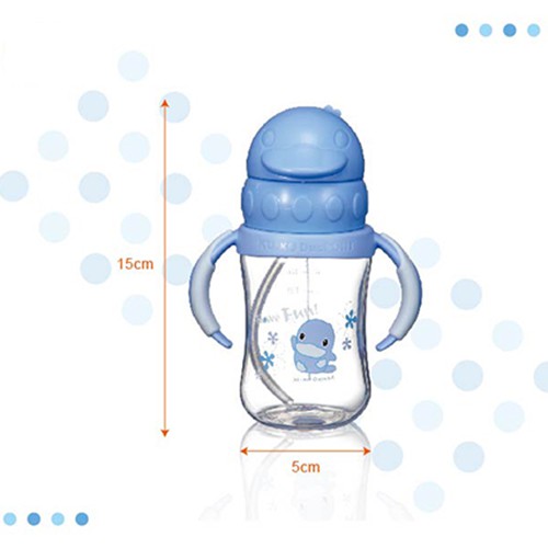 Bình uống nước chống sặc cho bé 230ml ku.ku duckbill Ku5925