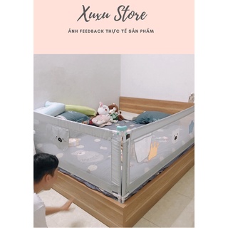 Thanh chắn giường Babyshark Đồng giá kích thước 1,6-1,8-2m