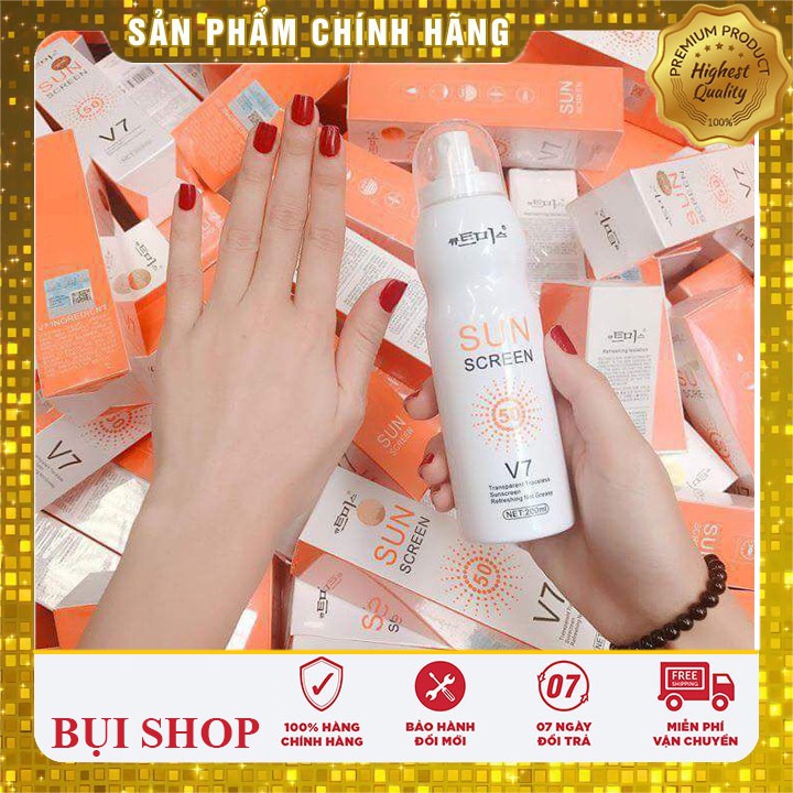 Xịt Chống Nắng V7, Trắng Da Chống Mồ Hôi | BigBuy360 - bigbuy360.vn