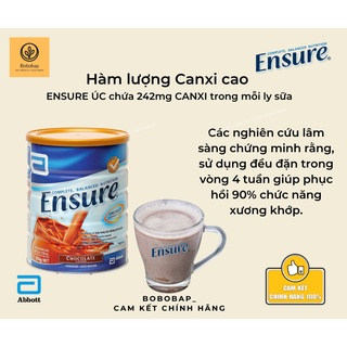 Sữa ensure úc 850g vị socola _ ensure chocolate 850g