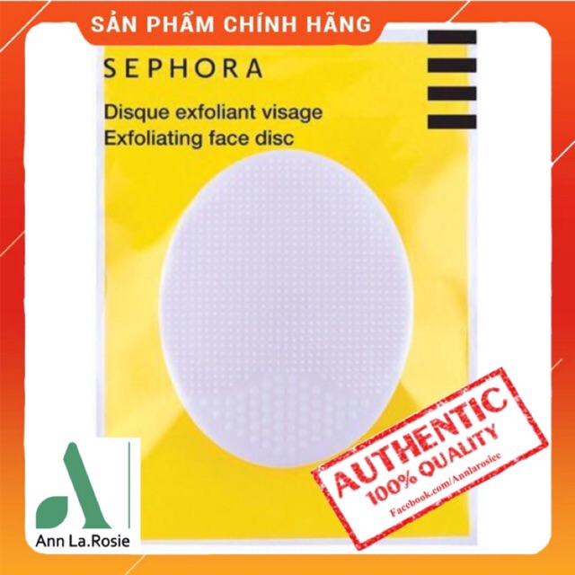Miếng Rửa Mặt Sephora Exfoliating Face Disc - Hàng Pháp