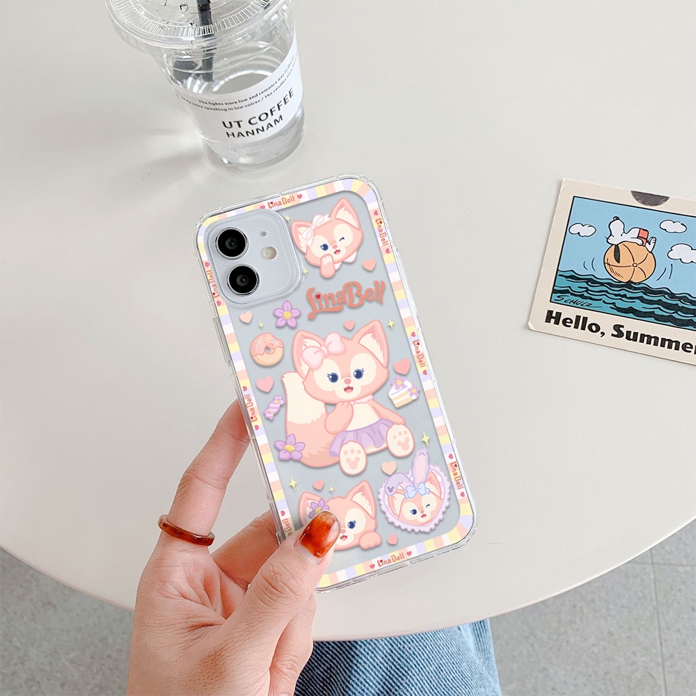 Ốp Điện Thoại Tpu Dẻo Họa Tiết Disney Linabell Cho iPhone 11 12 13 pro max XS X XR XSMax 7 8 6 6s plus 5 4 SE 2020