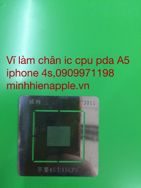 Vĩ làm chân PDA iphone A5 6 7 8 9 10 11