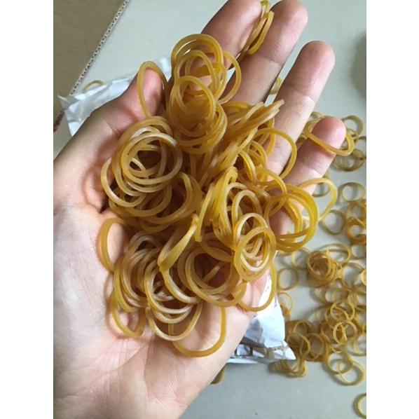 100g vòng chun vàng - dây thun, dây nịt đường kính 2cm siêu dai