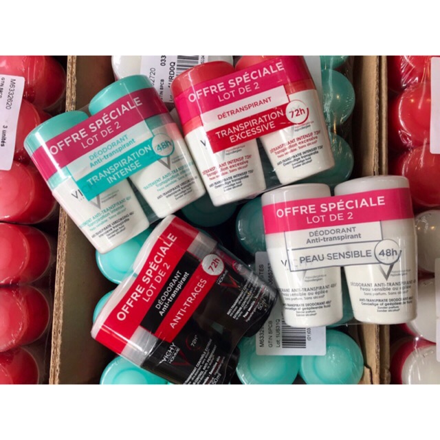 LĂN NÁCH KHỬ MÙI VÀ DIỆT KHUẨN VICHY