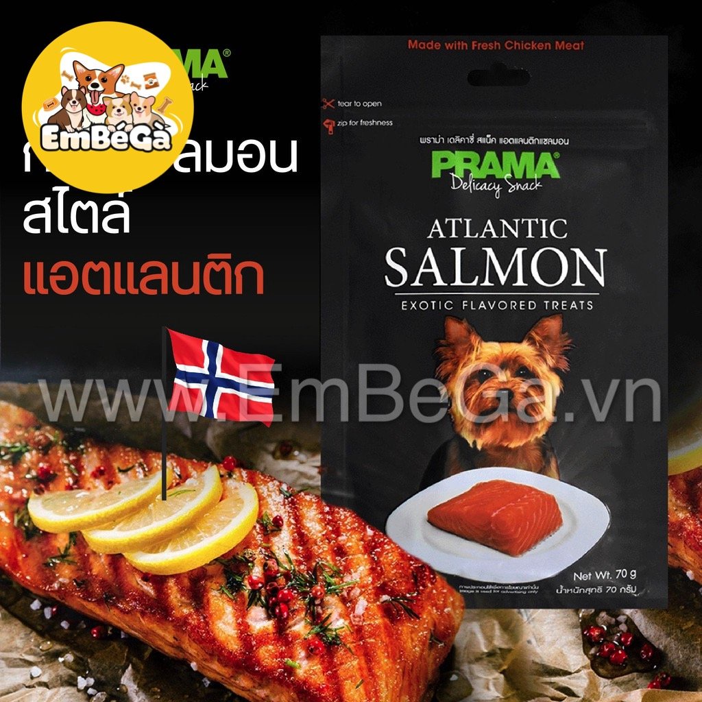 SNACK  PRAMA THƯỞNG DINH DƯỠNG CHO CHÓ