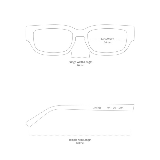 Kính mát Javis Sunnies Studios chống UV400 thời trang nam nữ gọng nhựa chính hãng