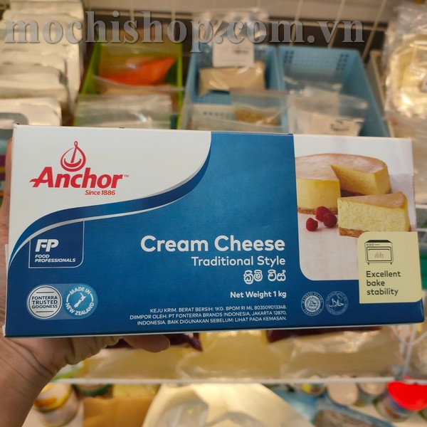 Phô Mai Kem Cream cheese Anchor (CHIẾT LẺ)