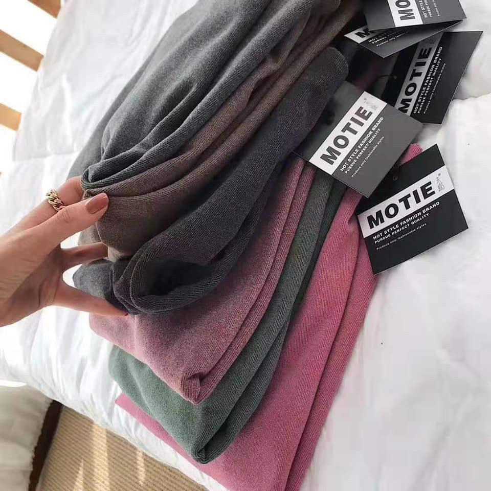 Áo Nữ, Áo Giữ Nhiệt Cổ 3 Phân Chất Len Tăm (Hàng Túi Zíp) | BigBuy360 - bigbuy360.vn