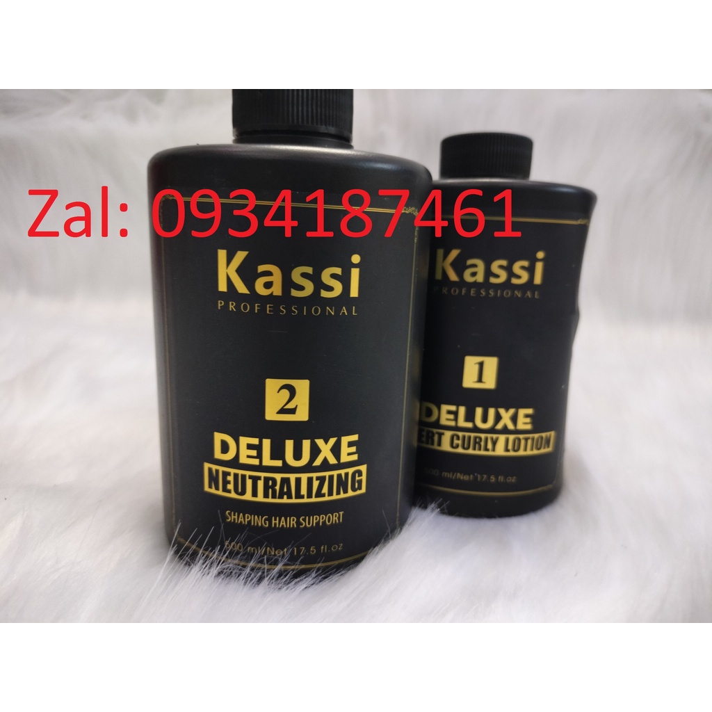 Uốn Lạnh Kích Xoăn Kassi Deluxe 500ml*2