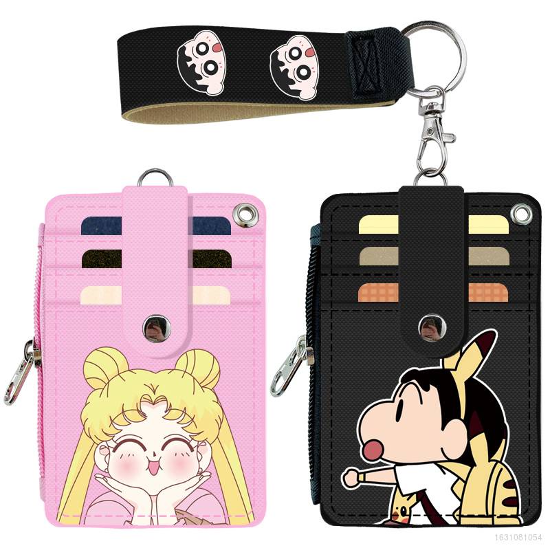 Ví đựng thẻ đa năng in hình doraemon batman totoro