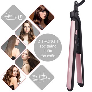 Máy uốn duỗi tóc CkeyiN 2 trong 1