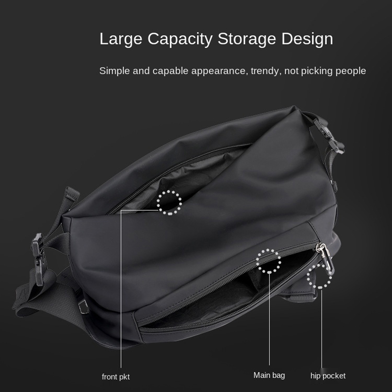 Túi đeo chéo ngực chống nước mới cho nam | BigBuy360 - bigbuy360.vn