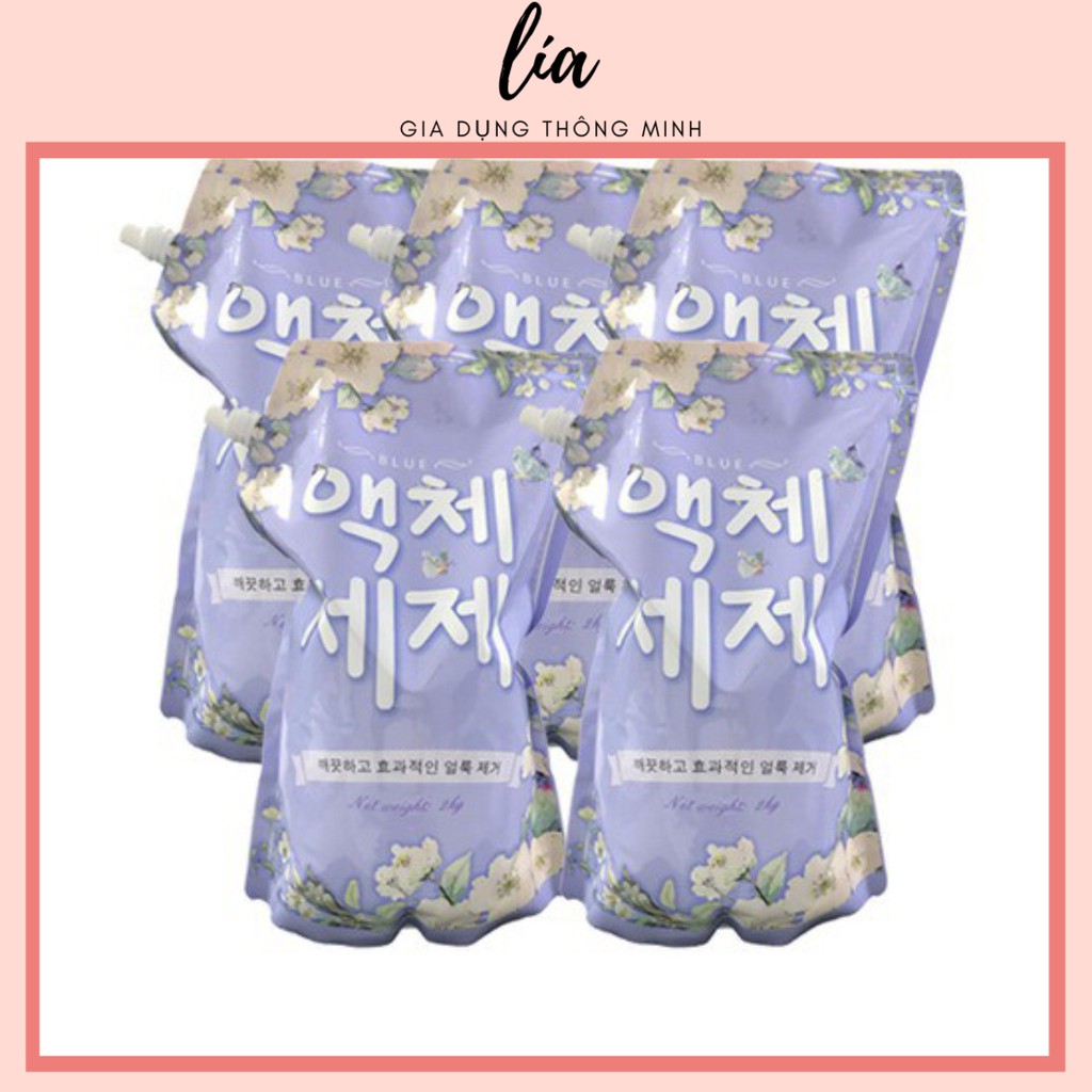NƯỚC GIẶT BLUE HÀN QUỐC 2kg Hương Thảo Mộc