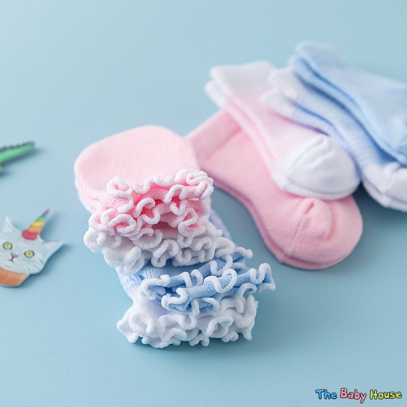 Set Bao Tay Bao Chân Len Lưới Cho Bé   𝐅𝐑𝐄𝐄𝐒𝐇𝐈𝐏 Bộ Bao Tay Bao Chân Giữ Ấm Cho Bé Sơ Sinh