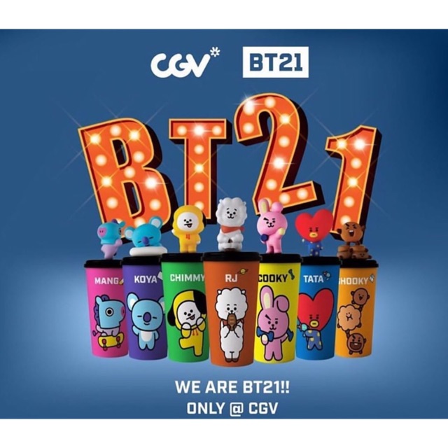 [HÀNG OFFICIAL new] Ly BT21 CGV (NEW)