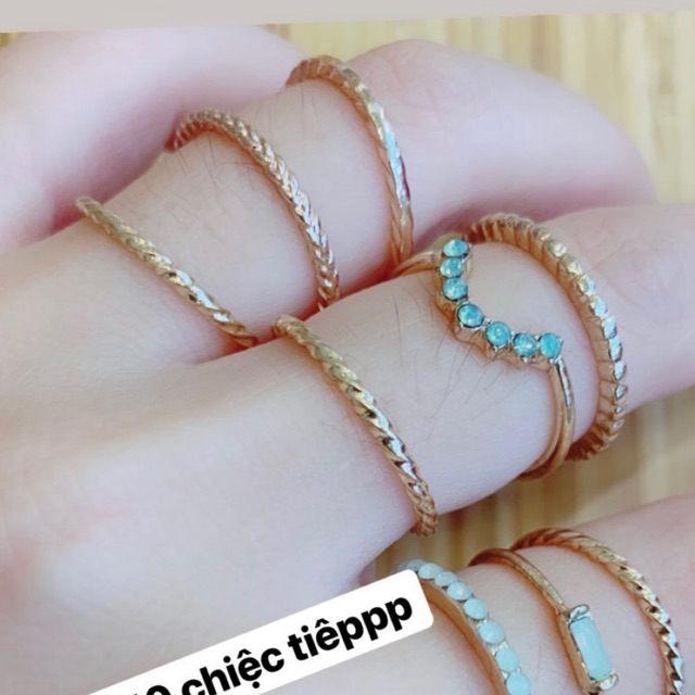 Nhẫn set trang sức