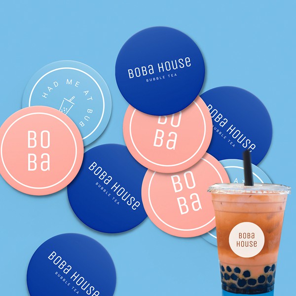 100 Tem nhãn, decal nhựa (4cmX4cm) không thấm nước, để tủ đông | BigBuy360 - bigbuy360.vn