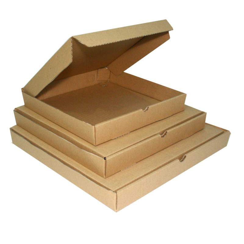 Giấy tốt loại 1, Hộp bánh pizza 2 màu trắng và nâu ( có nhiều size) | BigBuy360 - bigbuy360.vn