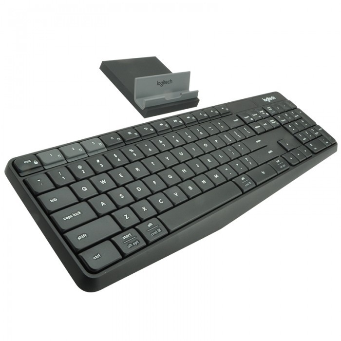 Bàn phím Logitech K375s không dây + Giá Đỡ Kết nối 3 thiết bị - Bảo Hành 12 Tháng 1 Đổi 1 - Chính hãng Digiworld | BigBuy360 - bigbuy360.vn