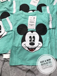 Bộ Micky xanh bé trai xuất