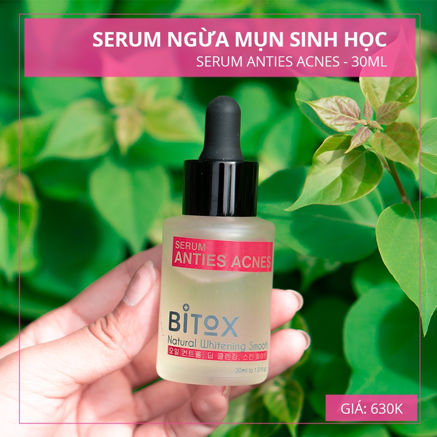 Serum BITOX Ngăn Ngừa Mụn ANTIES ACNES Chai 30ml