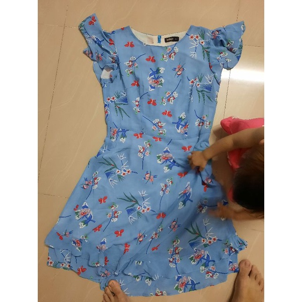 Pass/thanh lý váy hoa dịu dàng