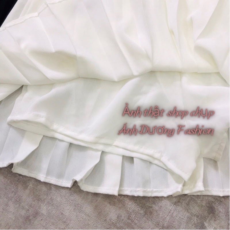 Chân Váy Xếp Ly_Chân váy tennis phong cách Âu Mỹ 😍Hot Hit✅có lót quần bên trong | BigBuy360 - bigbuy360.vn