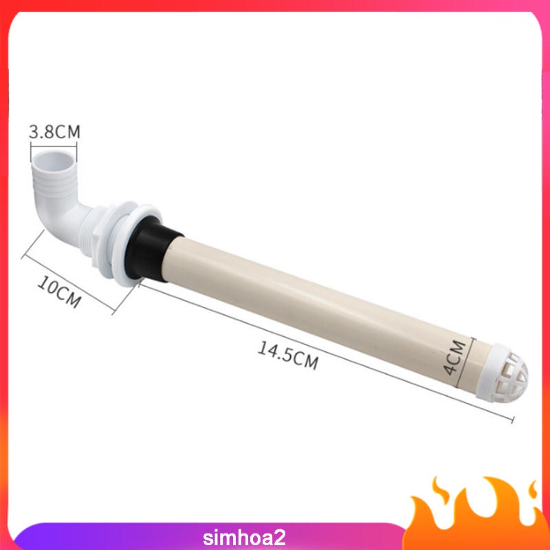 Ống thoát nước 90 độ 1-1/2" x 18" cho tàu thuyền | BigBuy360 - bigbuy360.vn