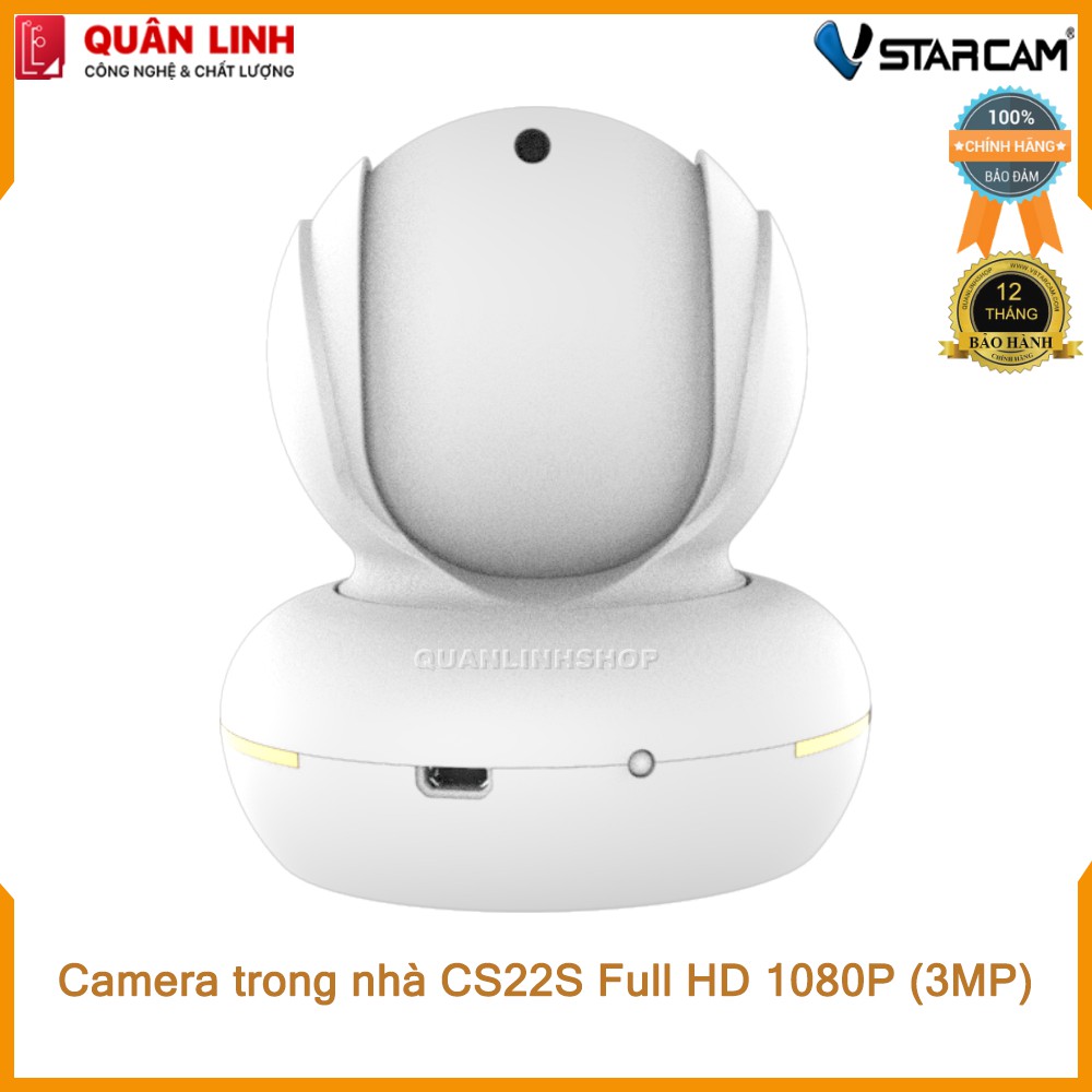 Camera IP Wifi hồng ngoại Vstarcam CS22S Full HD 1080P 3MP | BigBuy360 - bigbuy360.vn