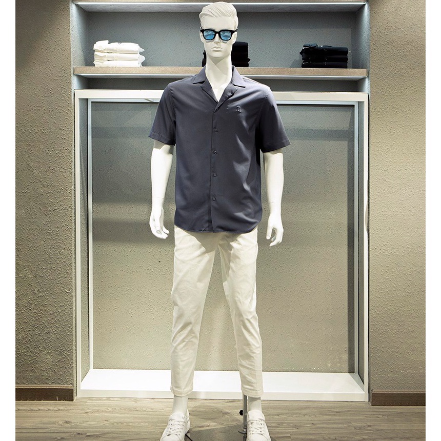 Áo sơ mi nam tay ngắn BEN & TOD cotton phong cách trẻ trung tinh tế S21011 | BigBuy360 - bigbuy360.vn