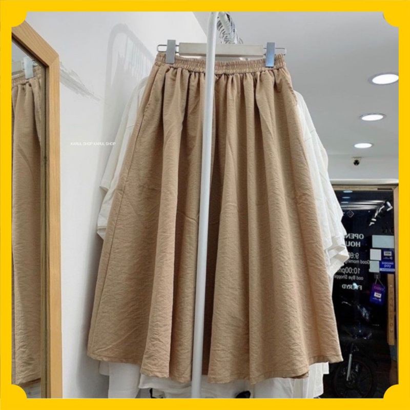 CHÂN VÁY MIDI ĐŨI SIÊU XINH ULZZANG QUẢNG CHÂU | BigBuy360 - bigbuy360.vn