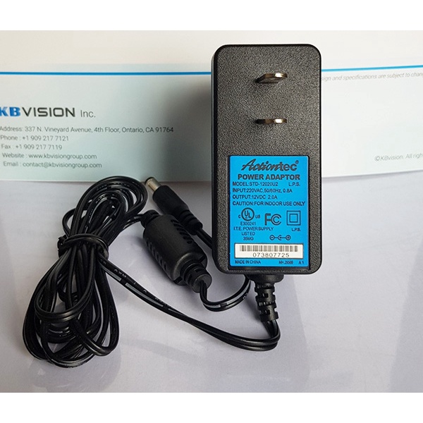 Nguồn 12V 2A Acbel / ActionTec CÔNG SUẤT THỰC loại tốt chuyên dùng cho camera, led, phát wifi bảo hành 6 tháng