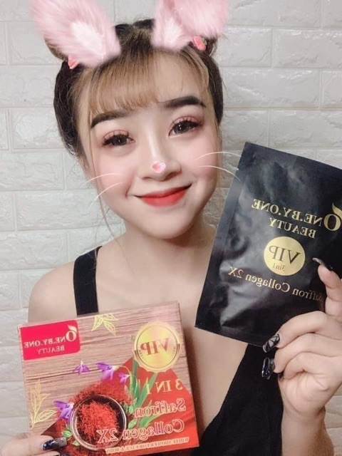 Tắm trắng ủ saffron collagen