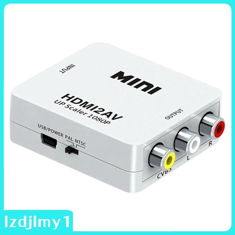 Bộ ChuyểN ĐổI Âm Thanh/Video HDMI Sang AV PaL / Ntsc Cho DVD PC