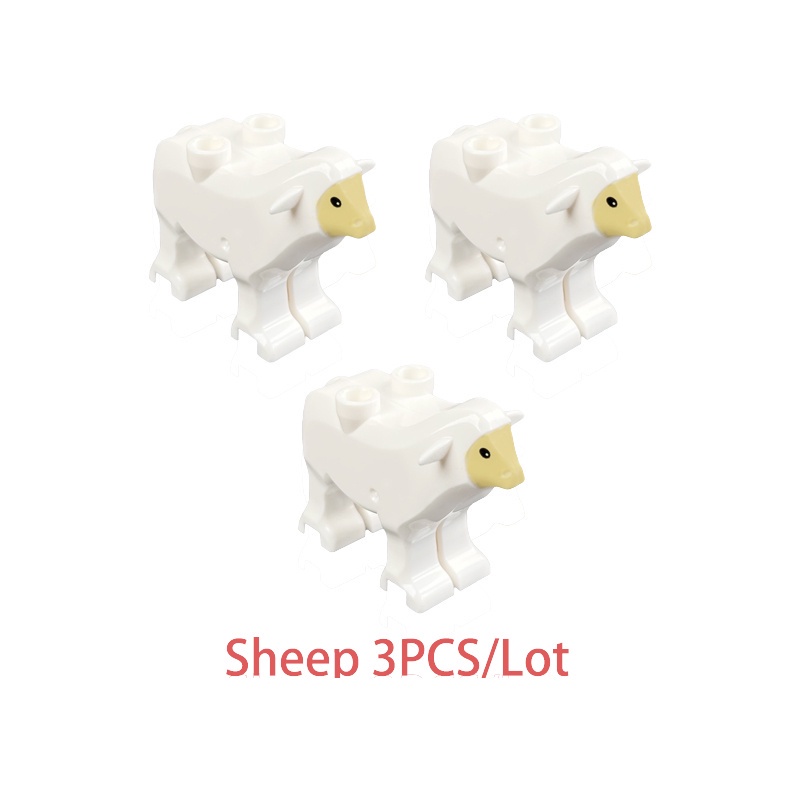 Bộ Đồ Chơi Lắp Ráp Hình Động Vật Xinh Xắn Dành Cho Bé