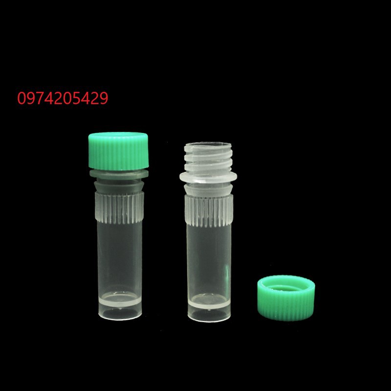 Ống cryo 1.5ml  - Ống lưu trữ tế bào âm sâu 1.5ml - Túi 100 cái