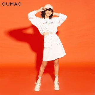 Áo thun nữ tay dài Raglan GUMAC ATA12161