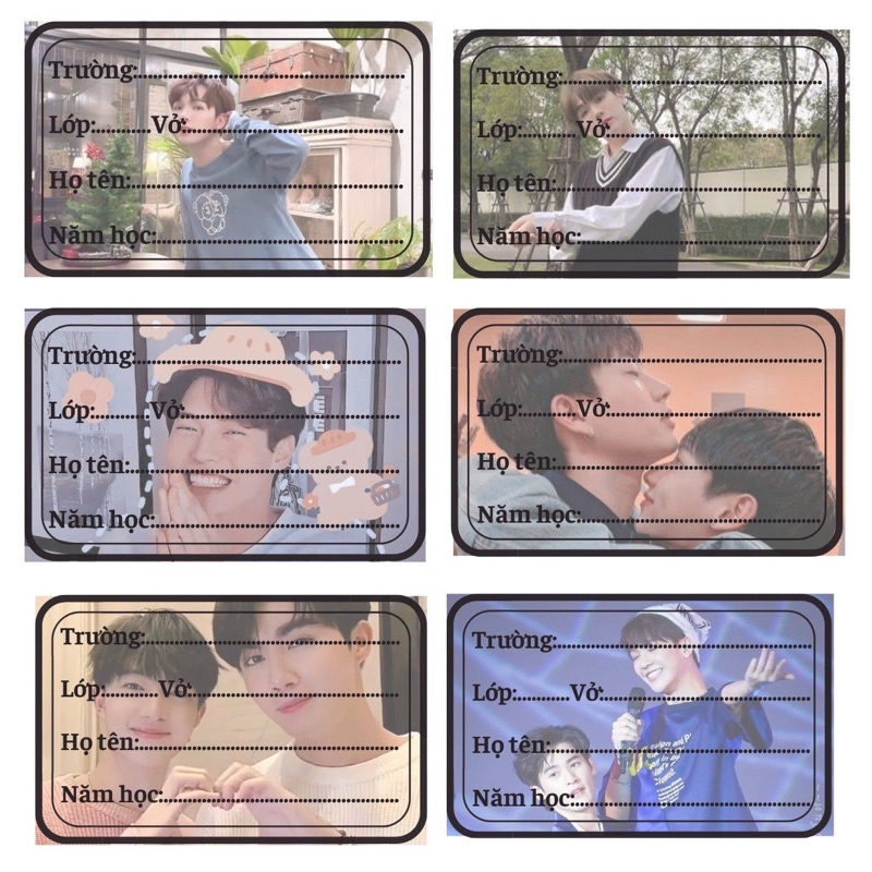 In nhãn vở theo yêu cầu  - Tiệm Tichan